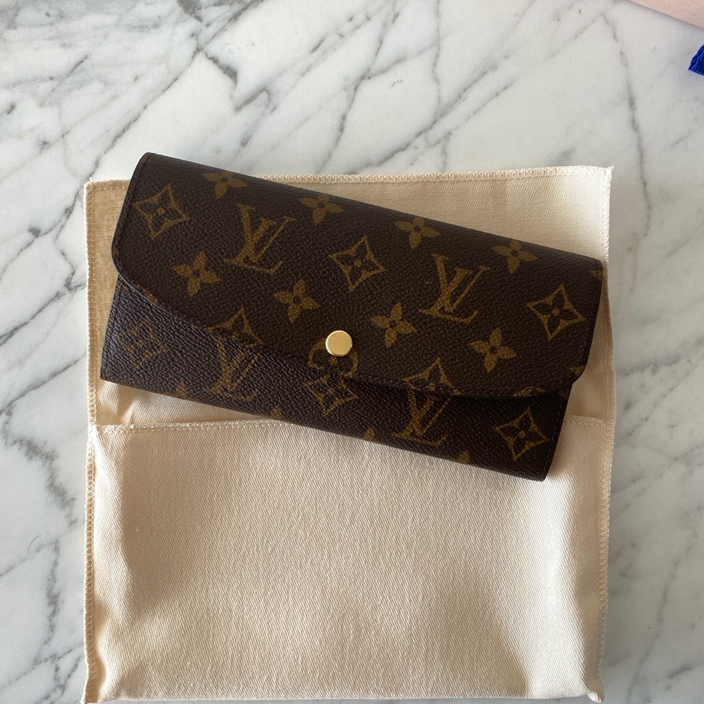 Louis Vuitton Dark Brown Monogram Wallet